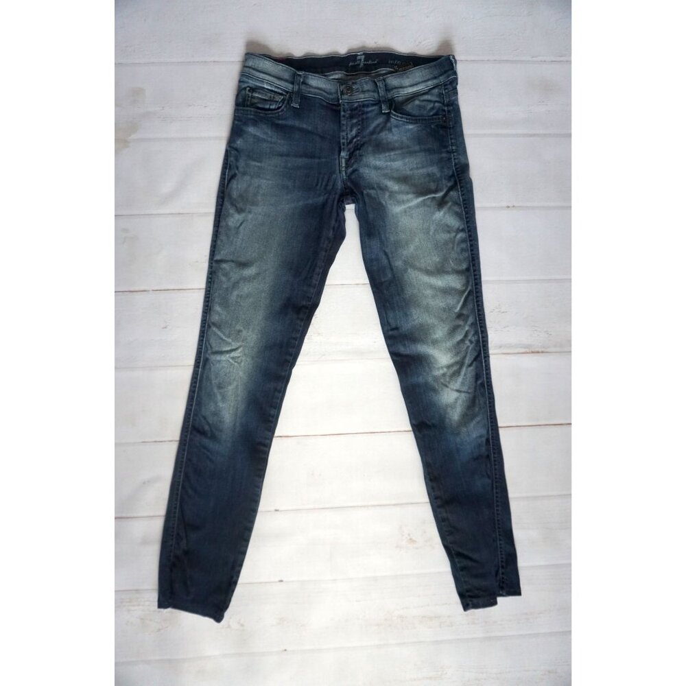 7 For All Mankind Women’s Blue Roxanne Jeans – Size 29 - Picture 2 of 9